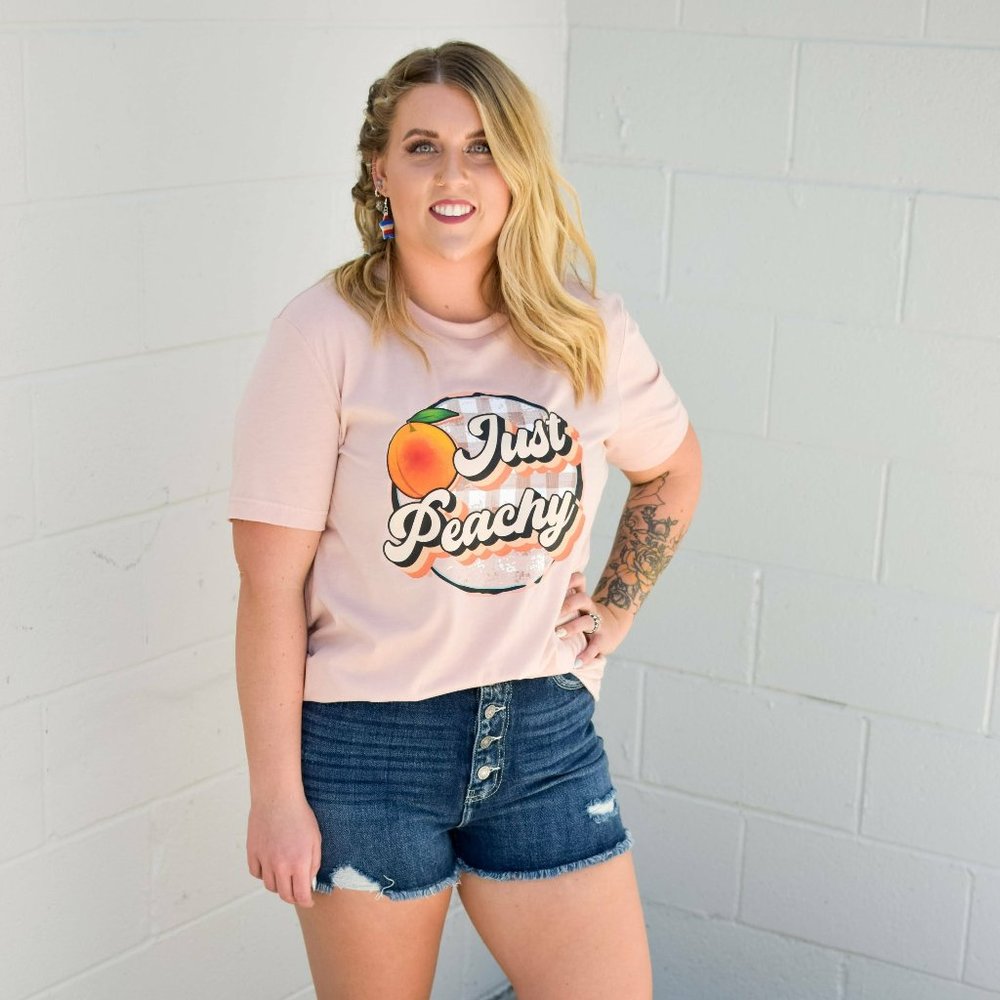 Just Peachy Graphic Shirt